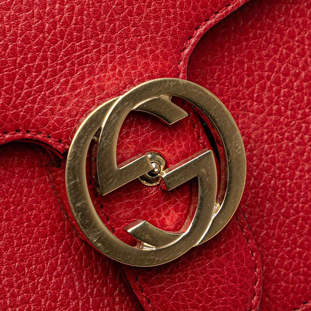 Gucci Small Dollar Calfskin Interlocking G Crossbody - Detail 2