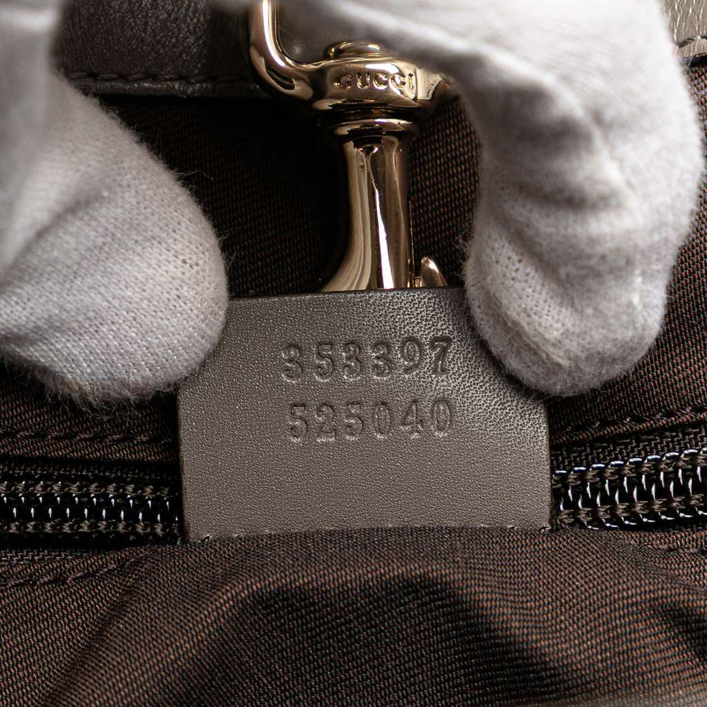 Gucci Diamante Leather Bright Hilary Lux Tote - Detail 2