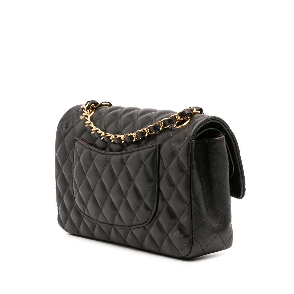 Chanel Medium Classic Lambskin Double Flap - 2