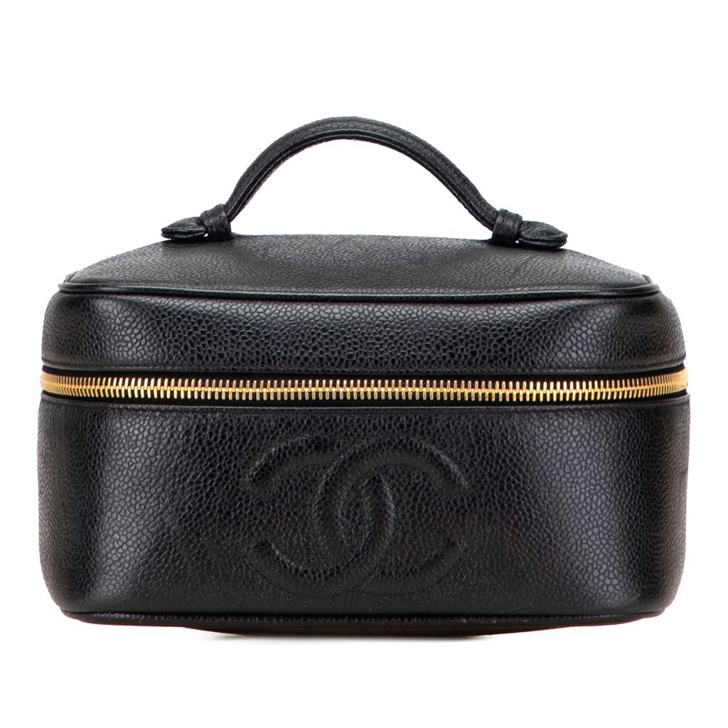 Chanel CC Caviar Vanity Case