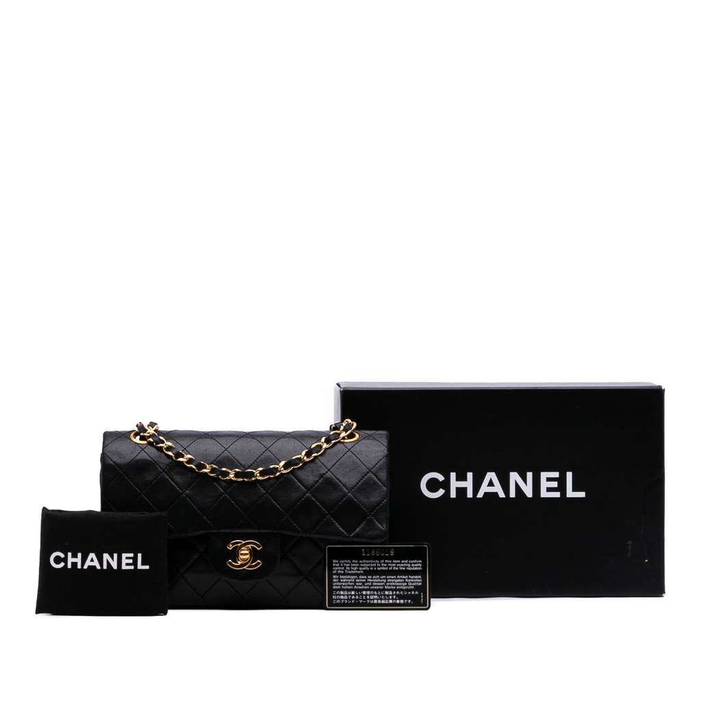 Chanel Small Classic Lambskin Double Flap - Image 14