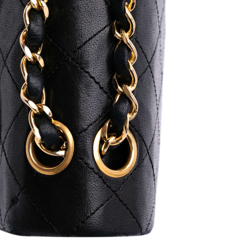 Chanel Small Classic Lambskin Double Flap - Image 11