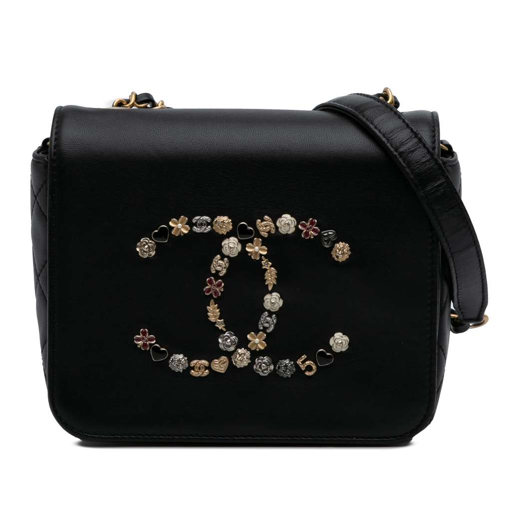 Chanel Lambskin Lucky Charms Flap Crossbody