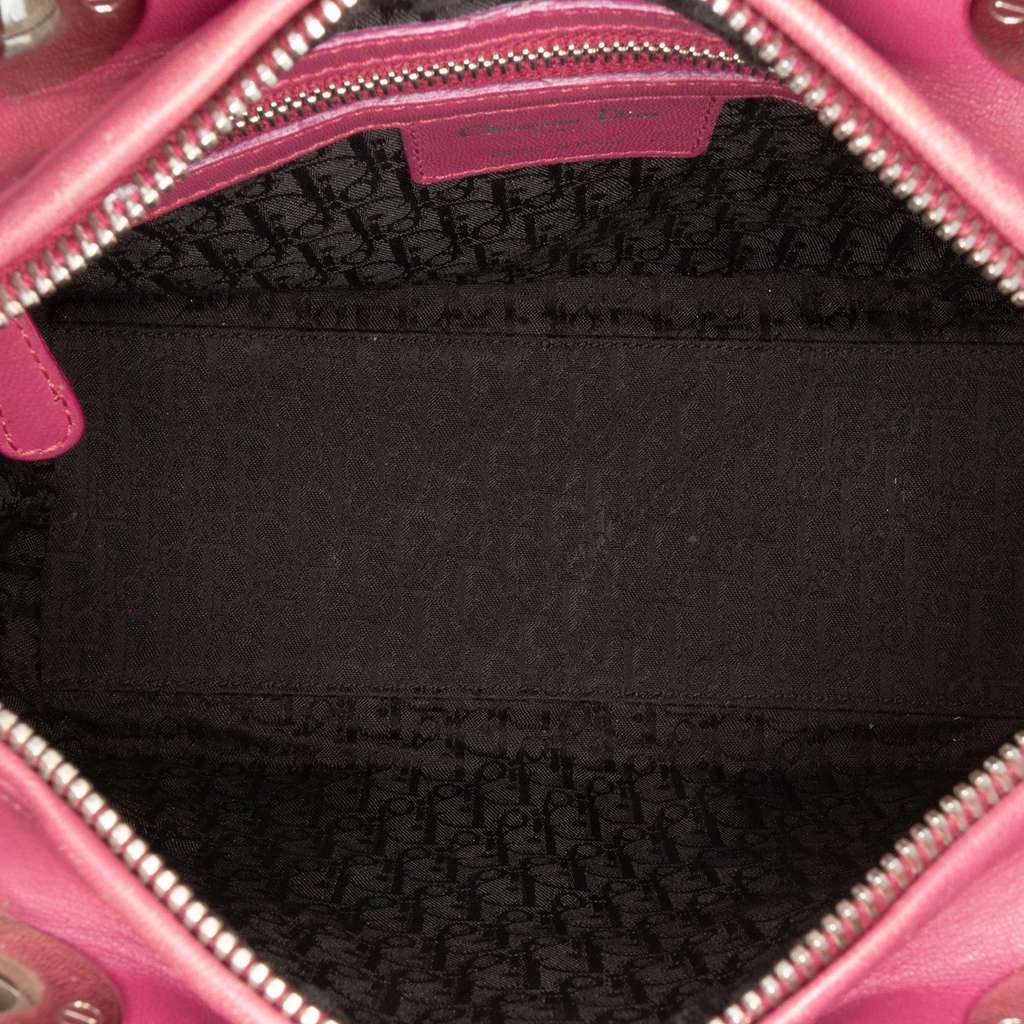 Dior Medium Lambskin Cannage Lady Dior - 4