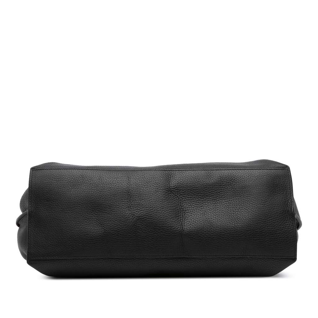 Gucci Large Leather Bamboo Daily Satchel - 3