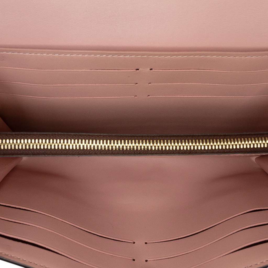 Louis Vuitton Damier Ebene Croisette Chain Wallet - 4