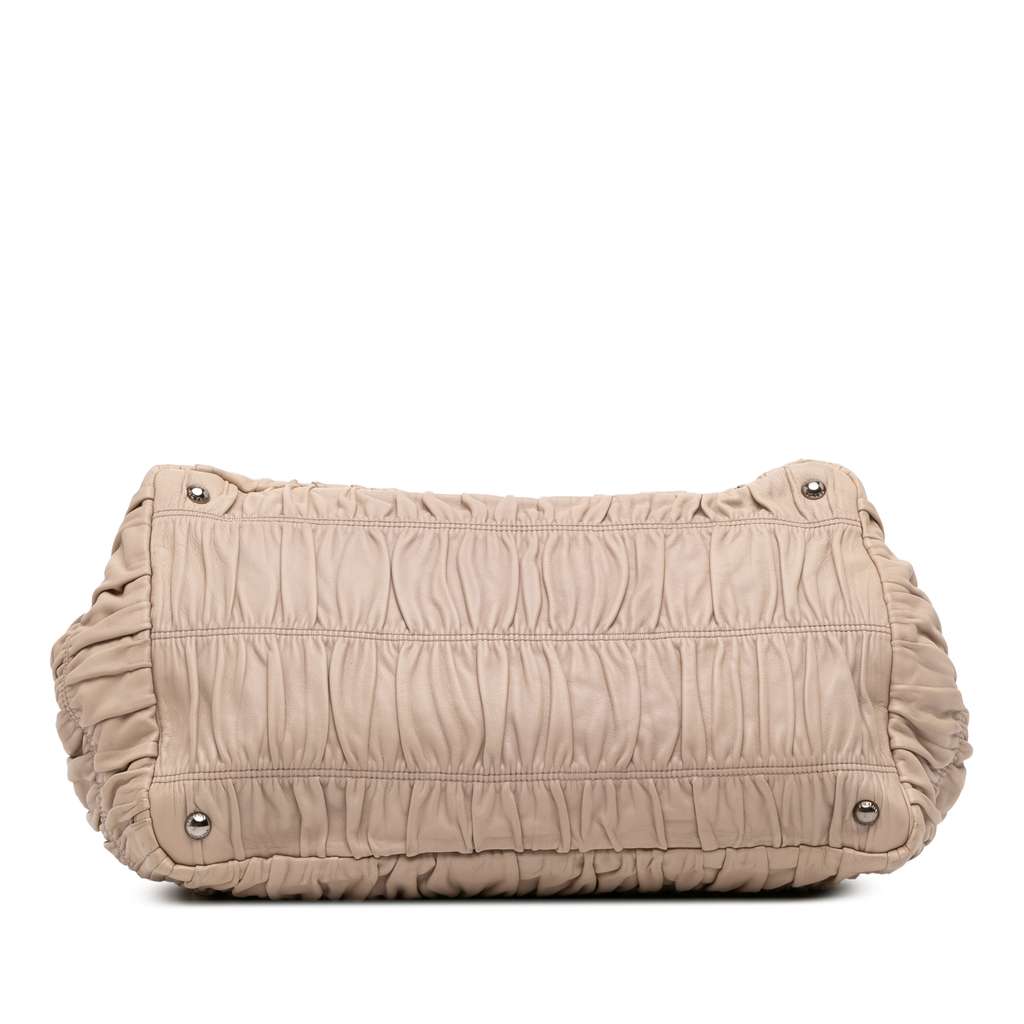 Prada Nappa Gaufre Handbag - Image 6