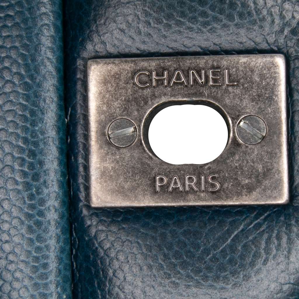 Chanel Mini Square Classic Caviar Single Flap - Detail 2
