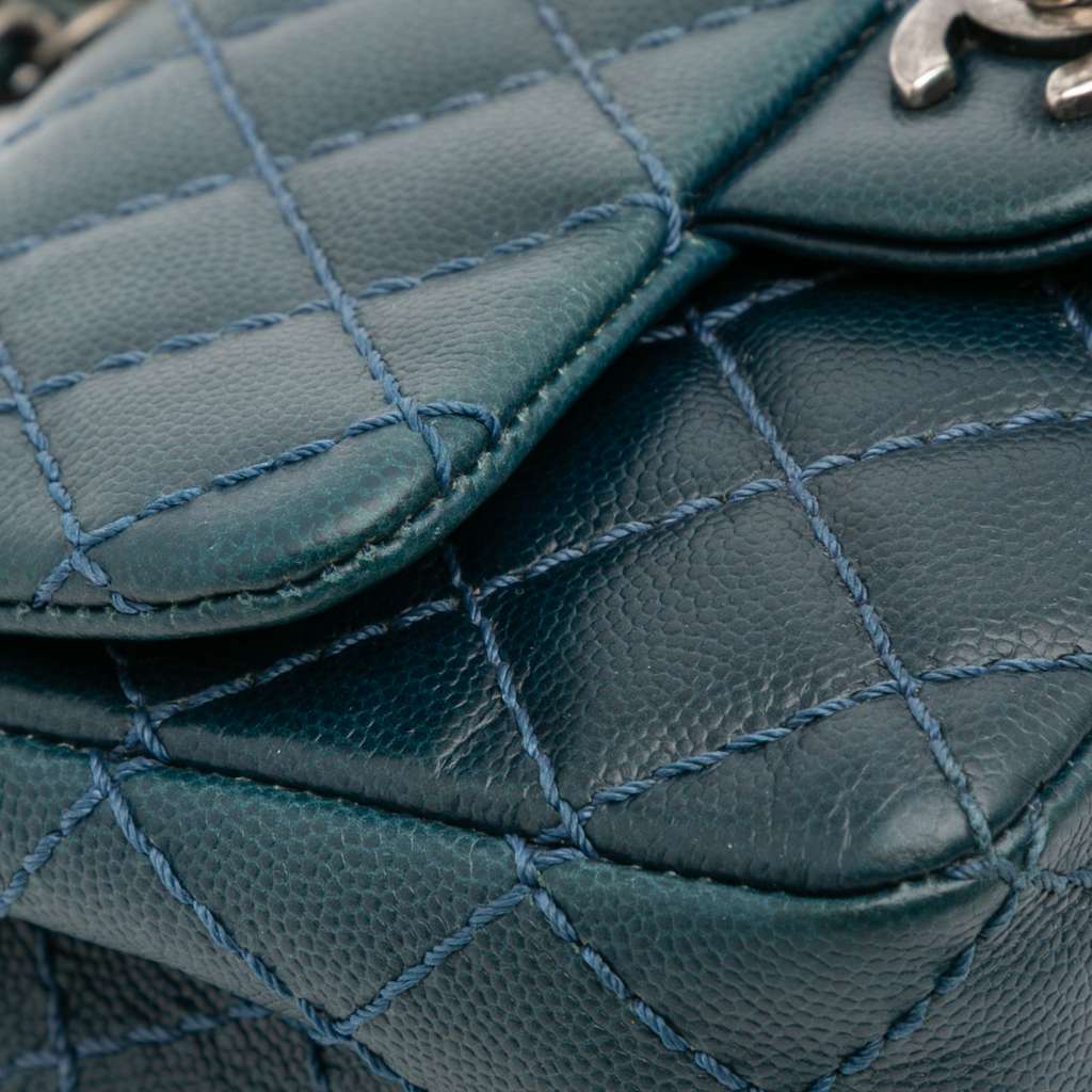 Chanel Mini Square Classic Caviar Single Flap - Image 10