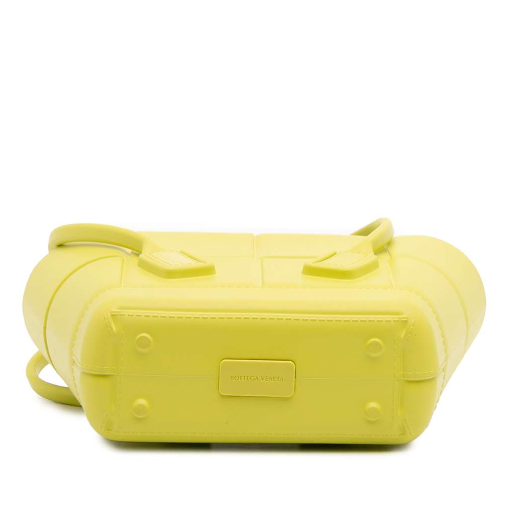 Bottega Veneta Mini Rubber Arco Shopping Bag - Image 6