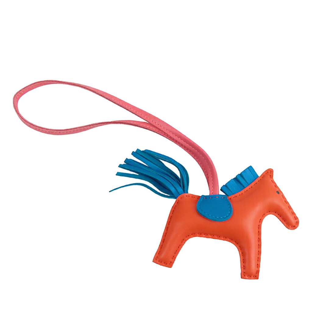 Hermès Milo Lambskin GriGri Rodeo Bag Charm PM - Back view