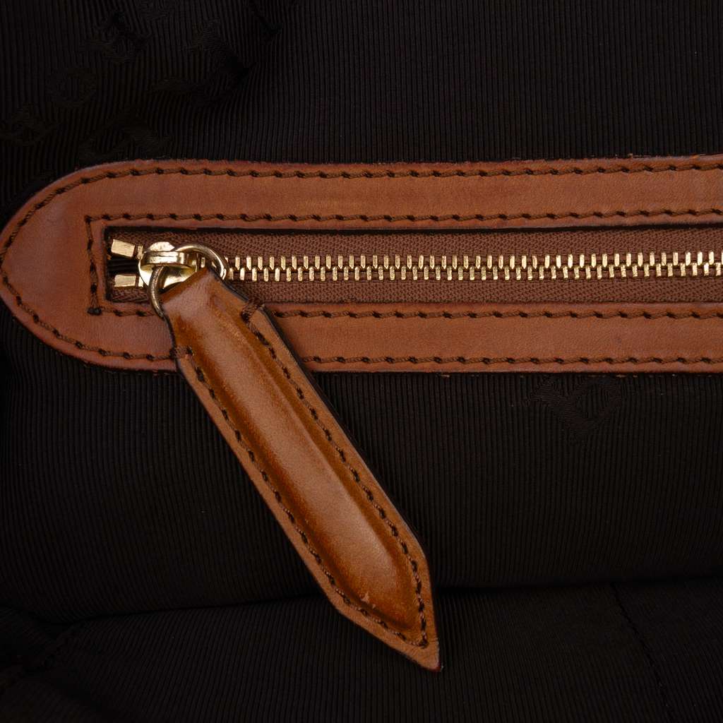 Burberry Medium Mega Check Canvas Bloomsbury Saddle Satchel - Image 10