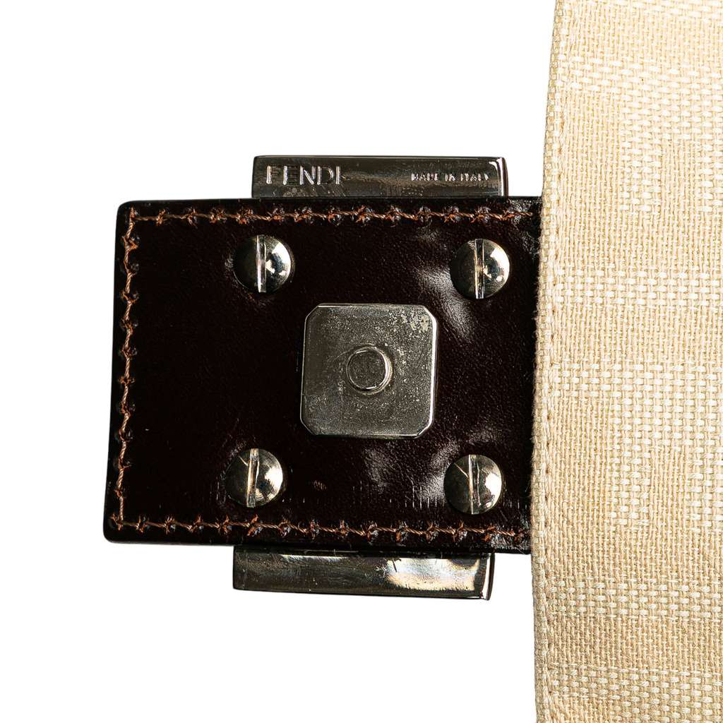 Fendi Zucca Canvas Shoulder Bag - Image 10