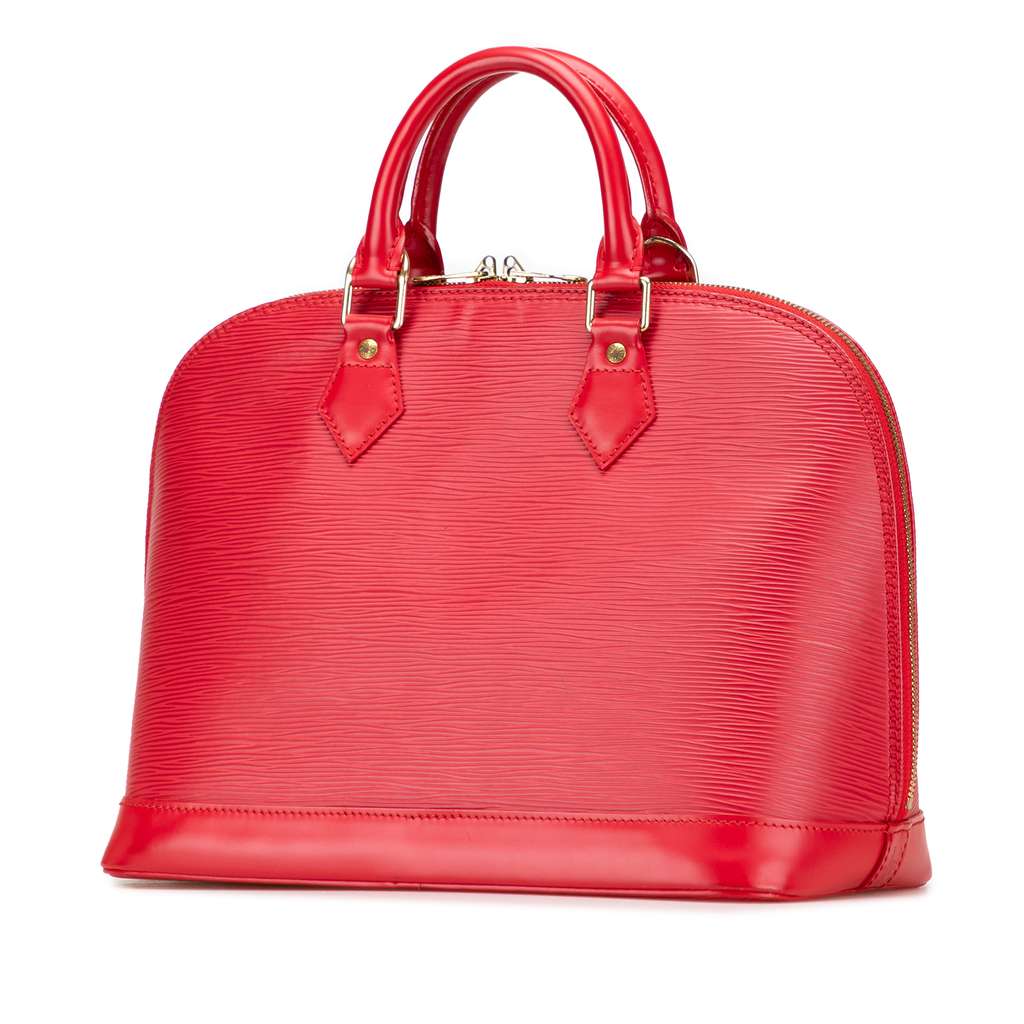 Louis Vuitton Epi Alma PM - Back view