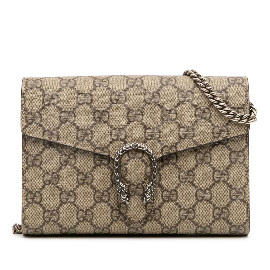 Gucci GG Supreme Dionysus Chain Wallet