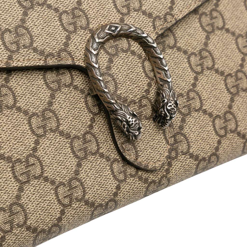 Gucci GG Supreme Dionysus Chain Wallet - Image 13