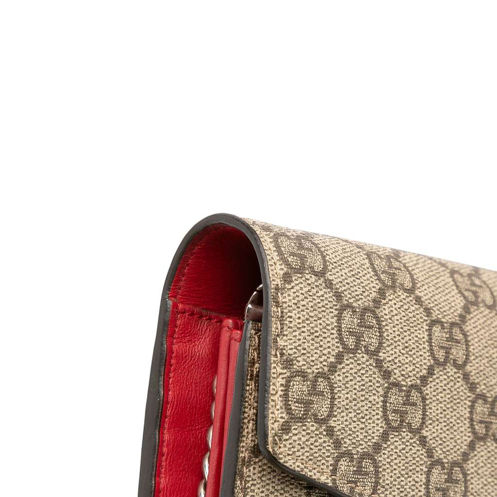 Gucci GG Supreme Dionysus Chain Wallet - Image 14