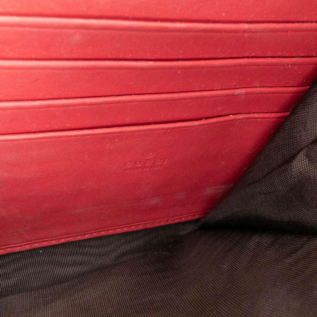 Gucci GG Supreme Dionysus Chain Wallet - Side view