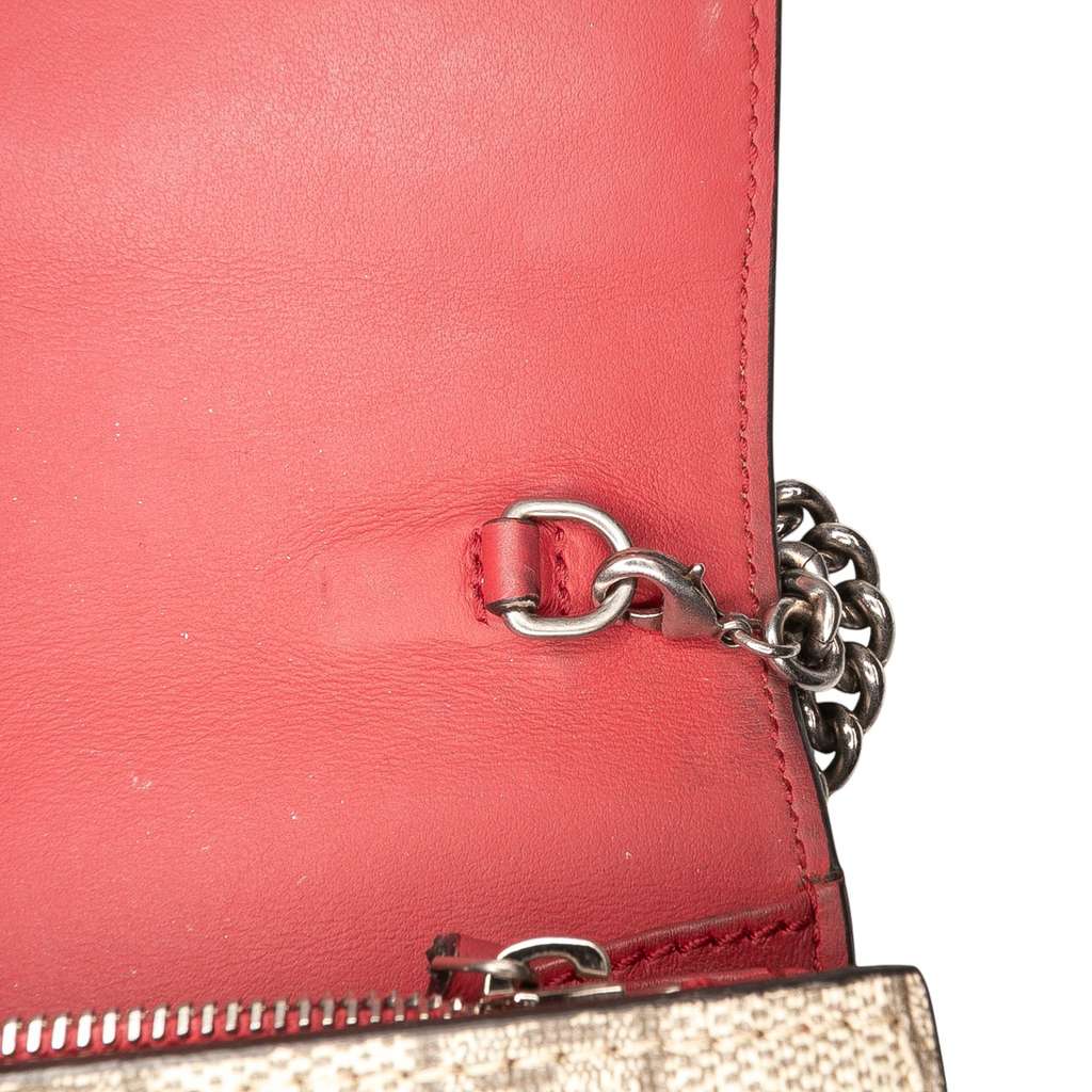 Gucci GG Supreme Dionysus Chain Wallet - Image 10