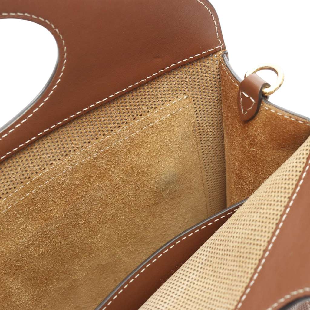 Burberry Mini Perforated Leather Pocket Tote - 4