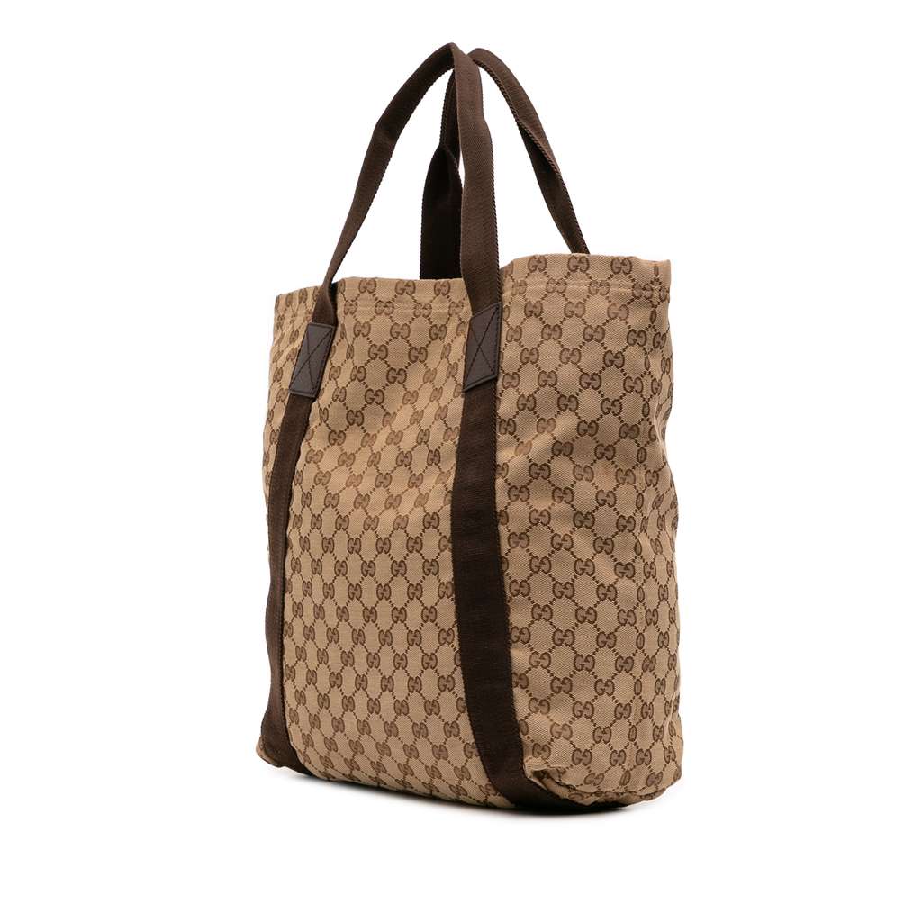 Gucci GG Canvas Tote - Back view