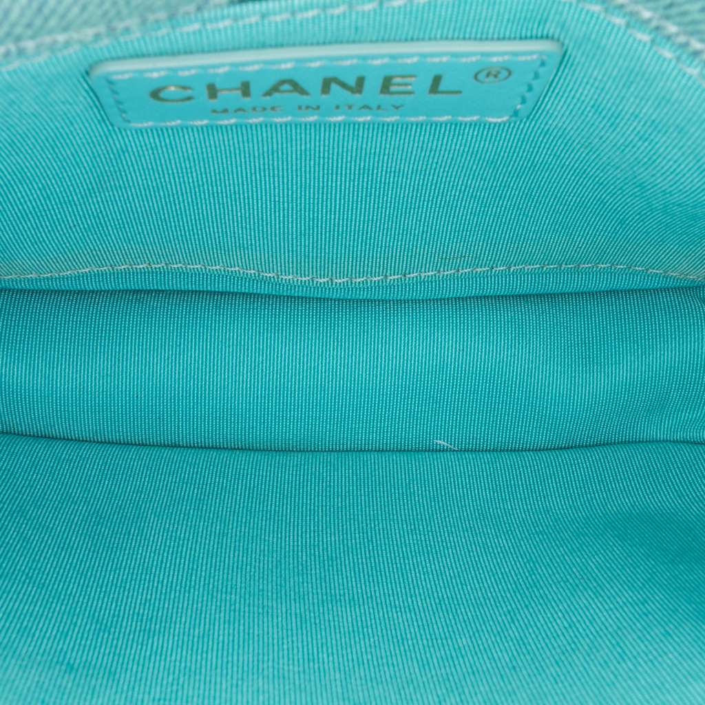 Chanel Mini CC Quilted Denim Messenger Flap - 4