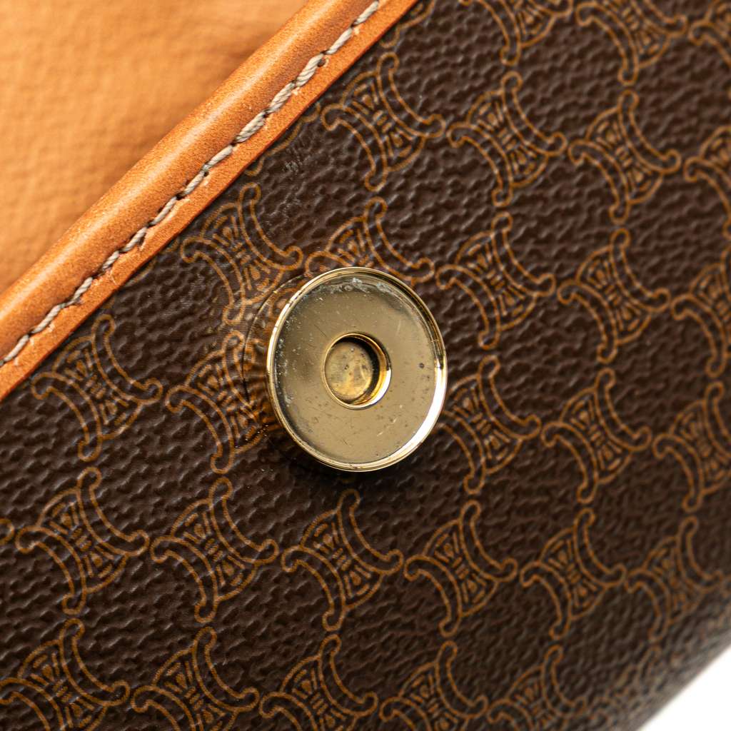 Celine Macadam Coated Canvas Clutch - Detail 2