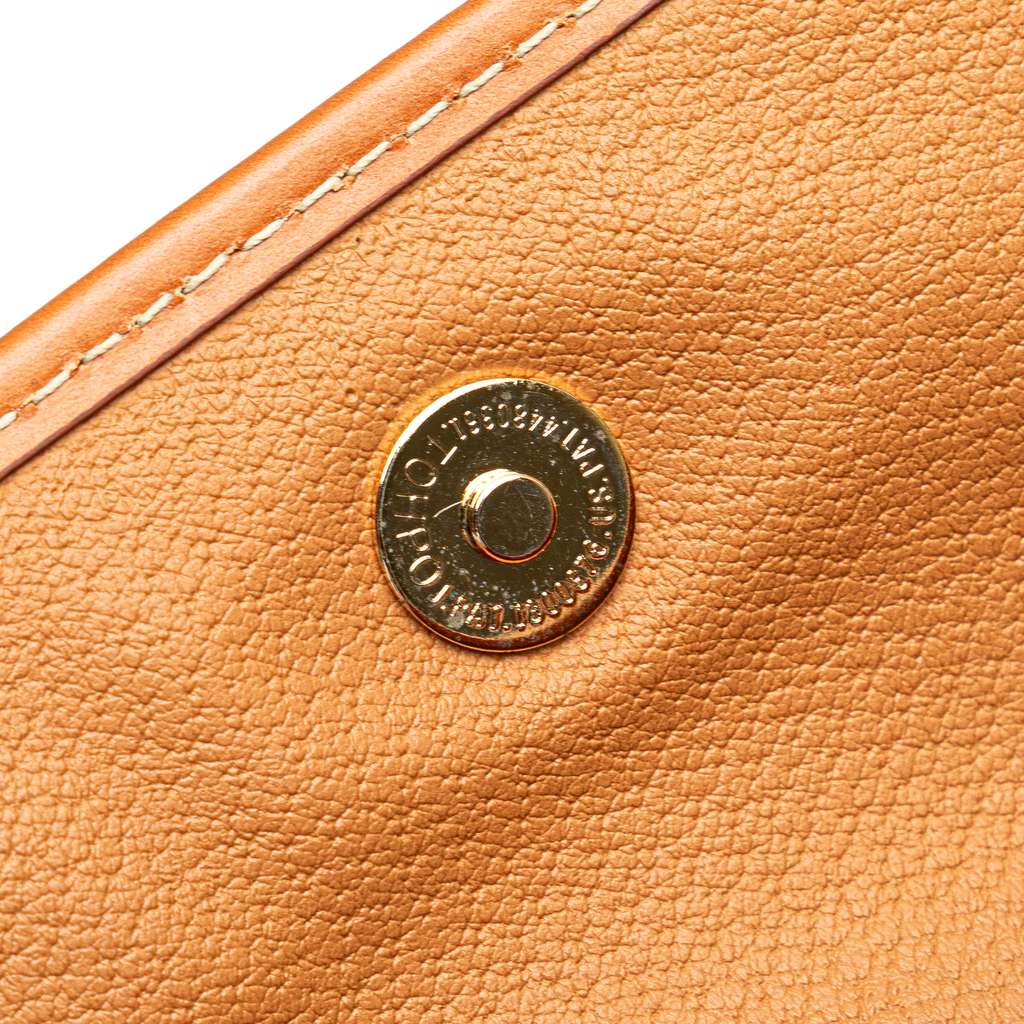 Celine Macadam Coated Canvas Clutch - Image 10