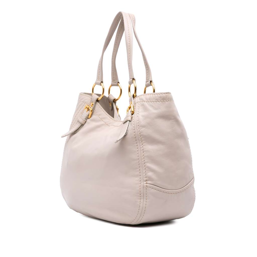 Prada Leather Tote - 2