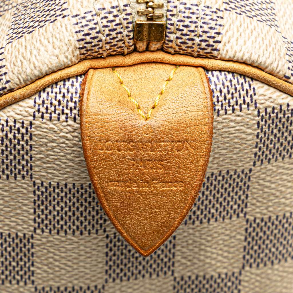 Louis Vuitton Damier Azur Speedy 30 - Side view