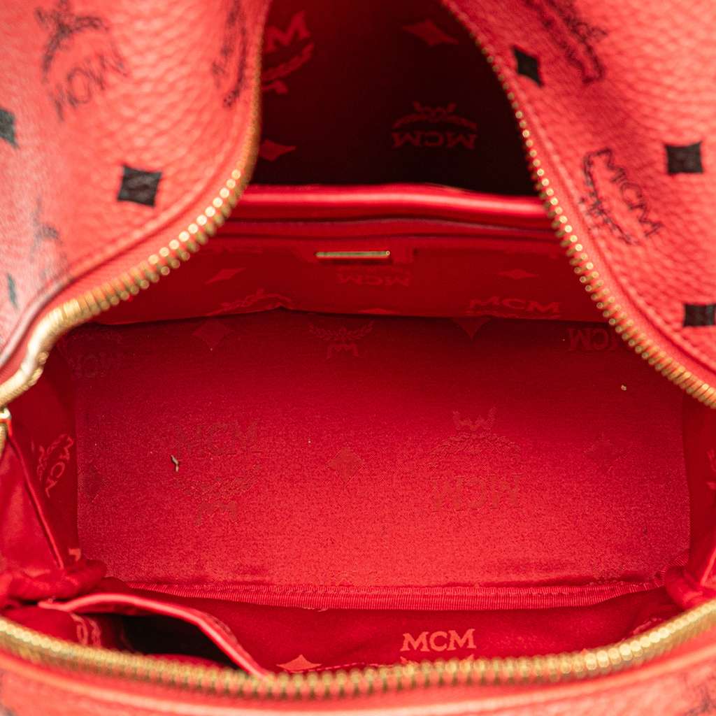 Mcm Mini Visetos Coated Canvas Stark Backpack - 4