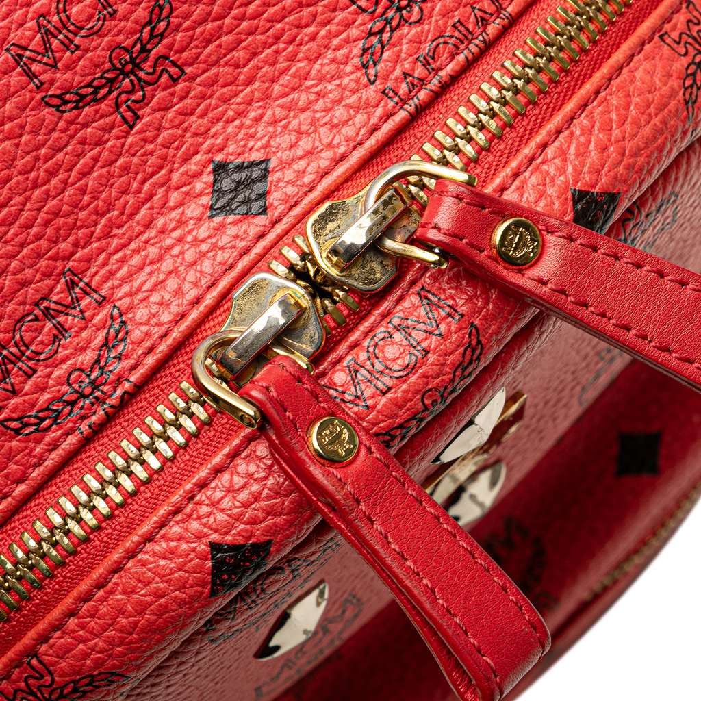 Mcm Mini Visetos Coated Canvas Stark Backpack - Detail 2