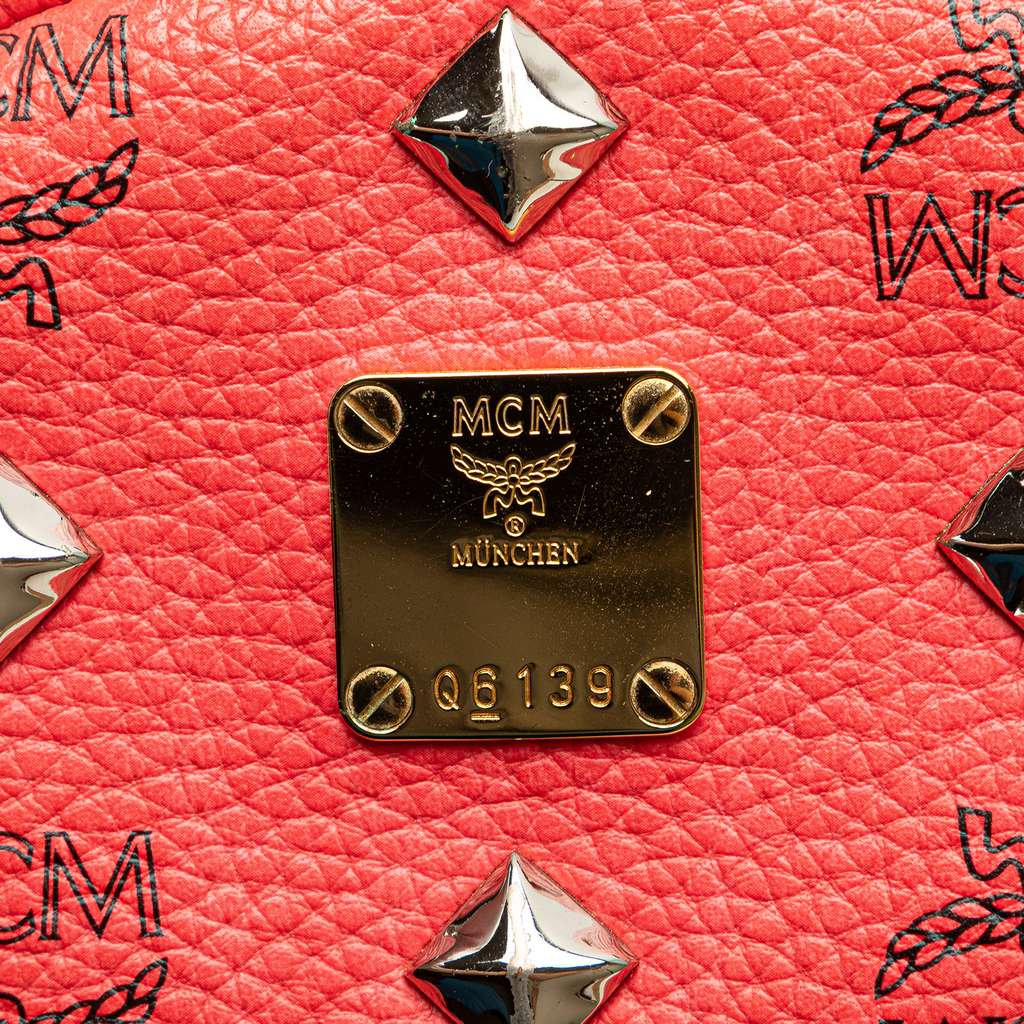 Mcm Mini Visetos Coated Canvas Stark Backpack - Image 10