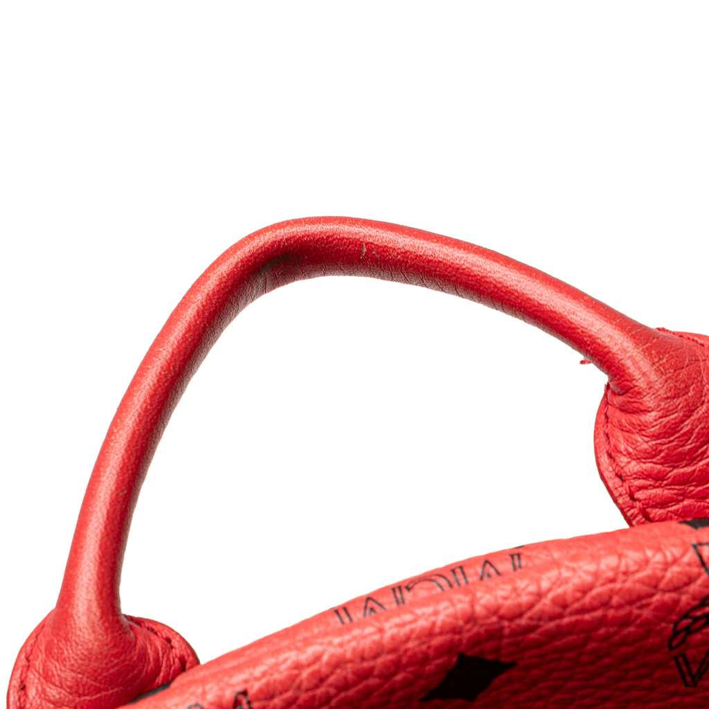 Mcm Mini Visetos Coated Canvas Stark Backpack - Image 12