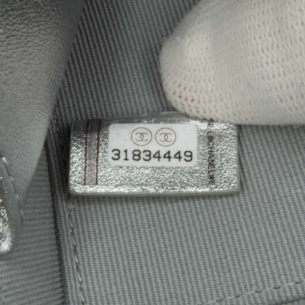 Chanel Metallic Lambskin Coco Punk Cube Bag - Image 10