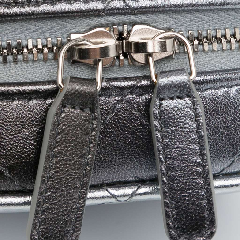 Chanel Metallic Lambskin Coco Punk Cube Bag - Image 11