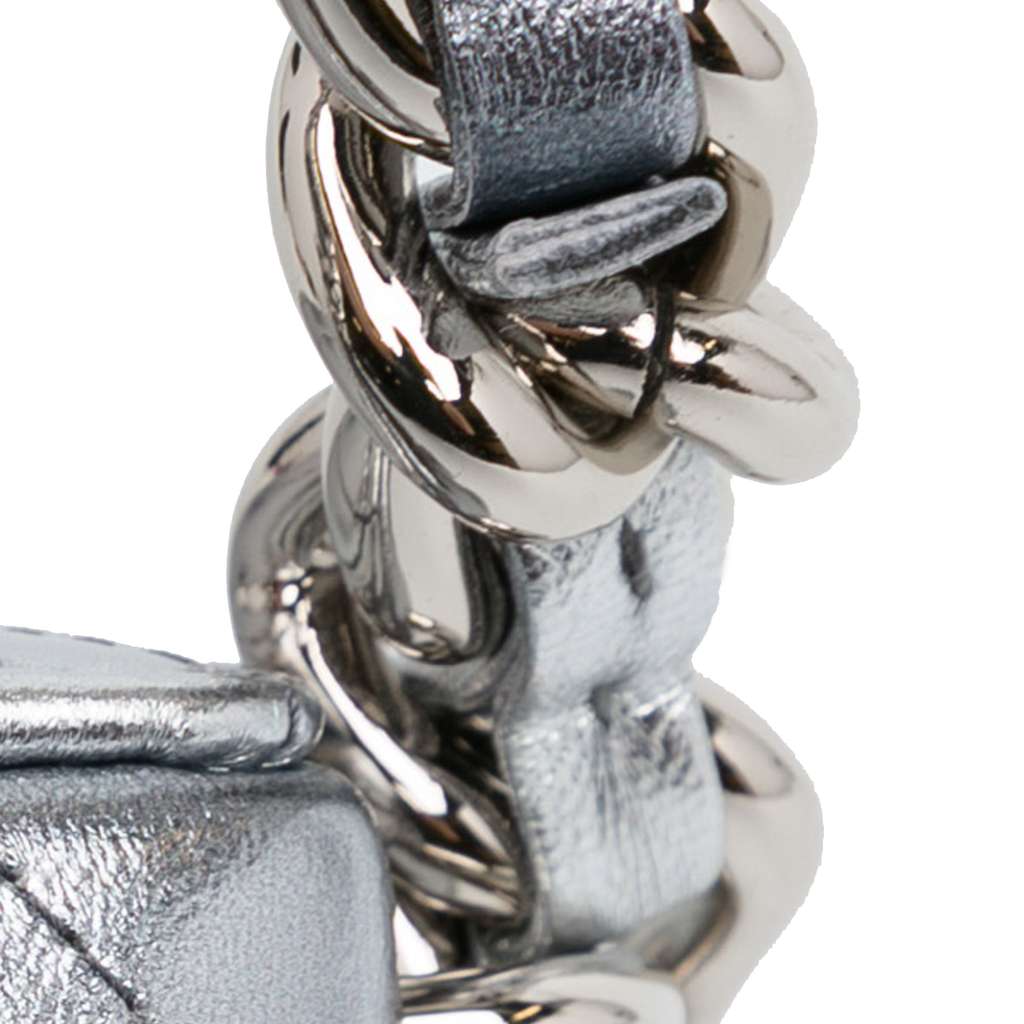 Chanel Metallic Lambskin Coco Punk Cube Bag - Image 12