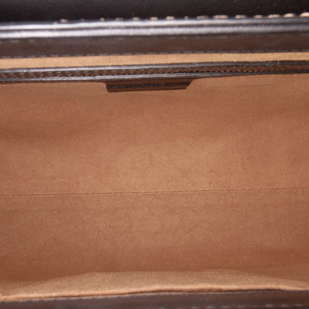 Gucci Small GG Supreme Padlock Satchel - 4