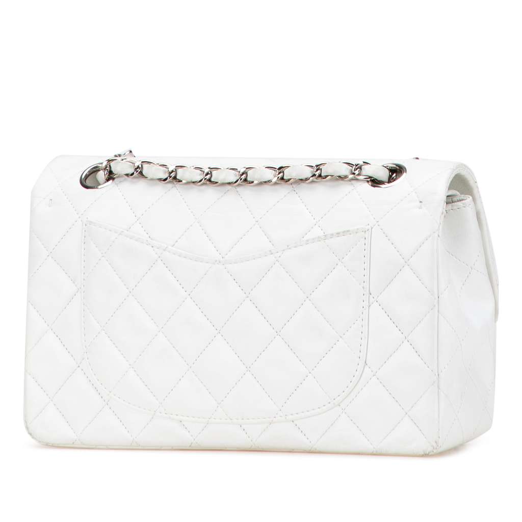 Chanel Small Classic Lambskin Double Flap - Back view