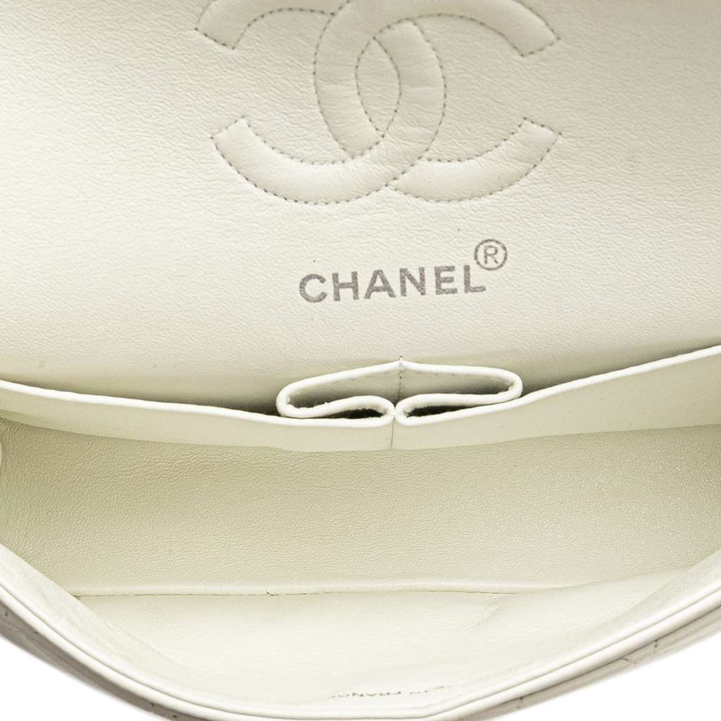 Chanel Small Classic Lambskin Double Flap - 4