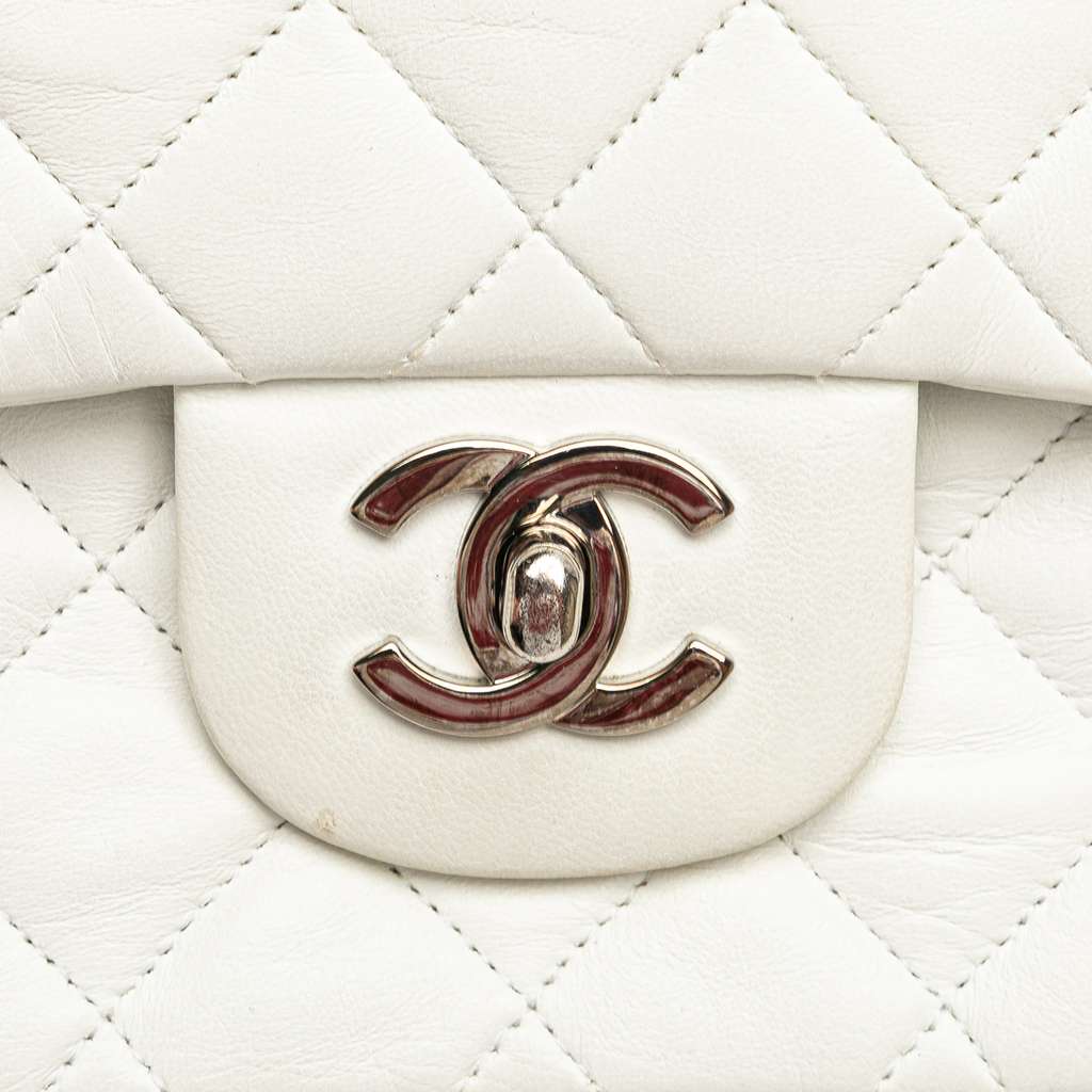 Chanel Small Classic Lambskin Double Flap - Image 10