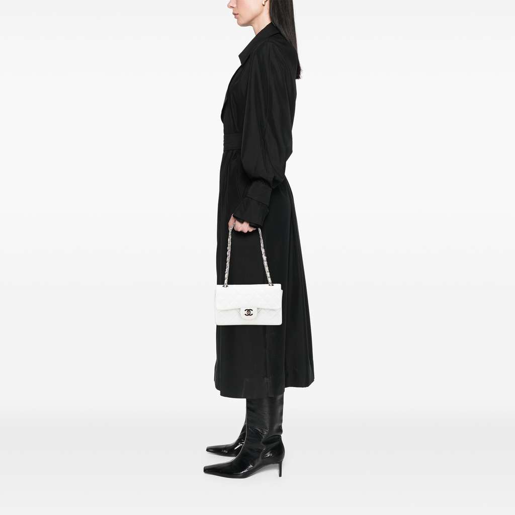 Chanel Small Classic Lambskin Double Flap - Image 11