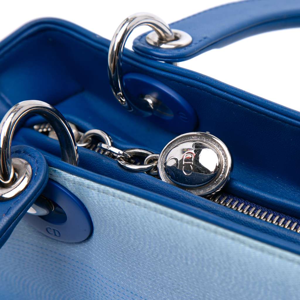 Dior Medium Denim Ombre Lady Dior - Detail 1