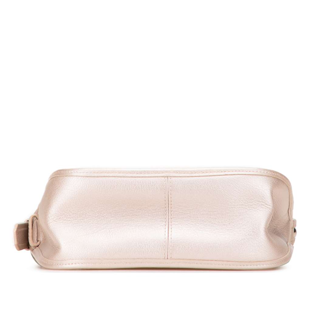 Chanel Metallic Calfskin Quilted Jungle Stroll Hobo - 3