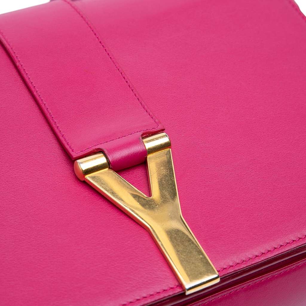 Saint Laurent Leather Chyc Y Ligne Crossbody - Image 10