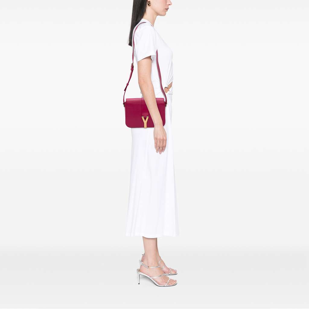 Saint Laurent Leather Chyc Y Ligne Crossbody - Image 11