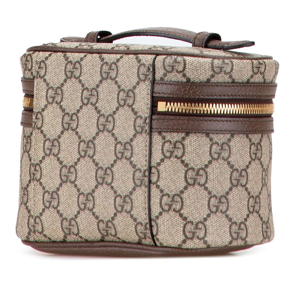 Gucci GG Supreme Web Ophidia Vanity Bag - 2