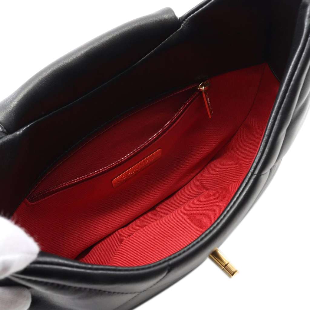 Chanel Lambskin 19 Chain Hobo - 3