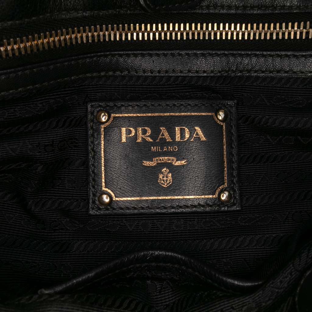 Prada Tessuto Canapa Logo Satchel - 5