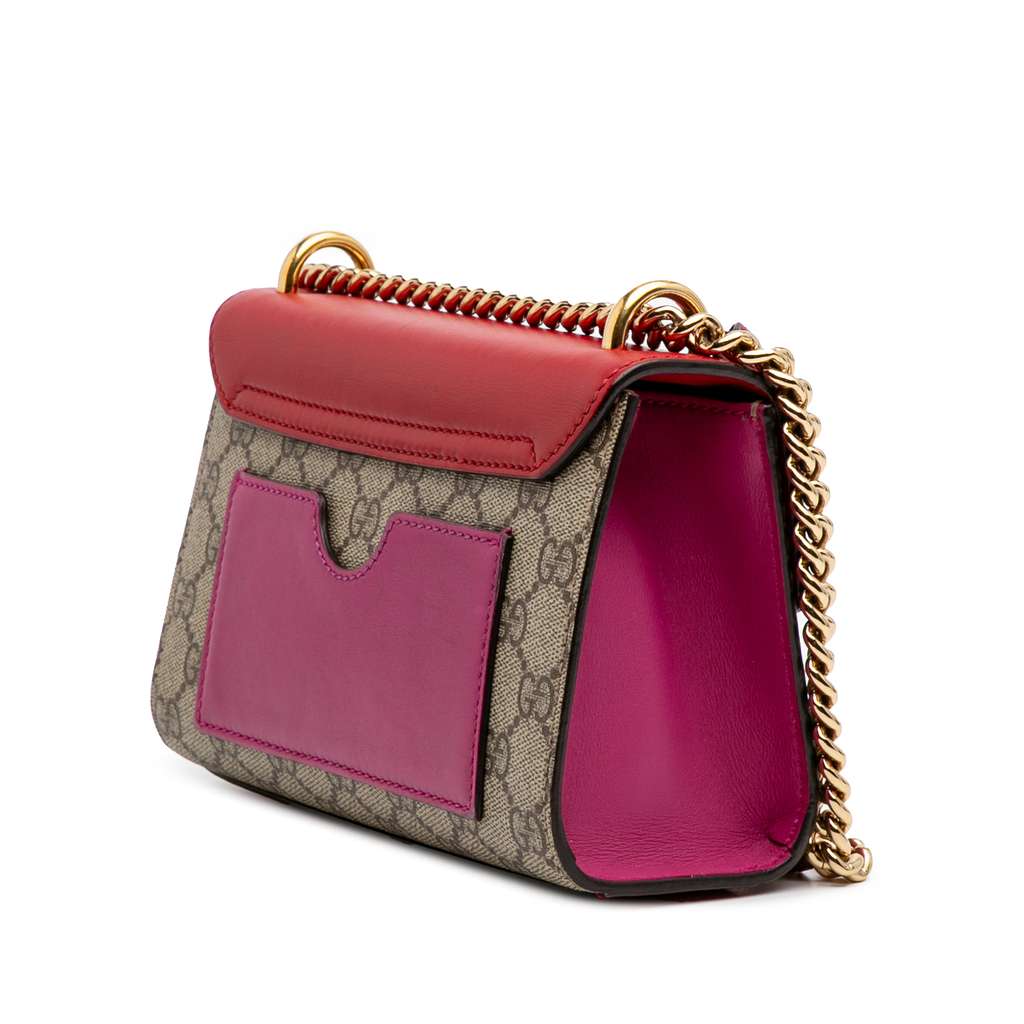 Gucci Small GG Supreme Padlock Crossbody - 2